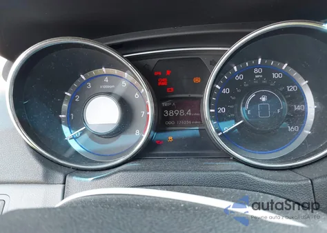 2011 Hyundai Sonata Limited z USA, uszkodzony, nr VIN 5NPEC4AC8BH023108